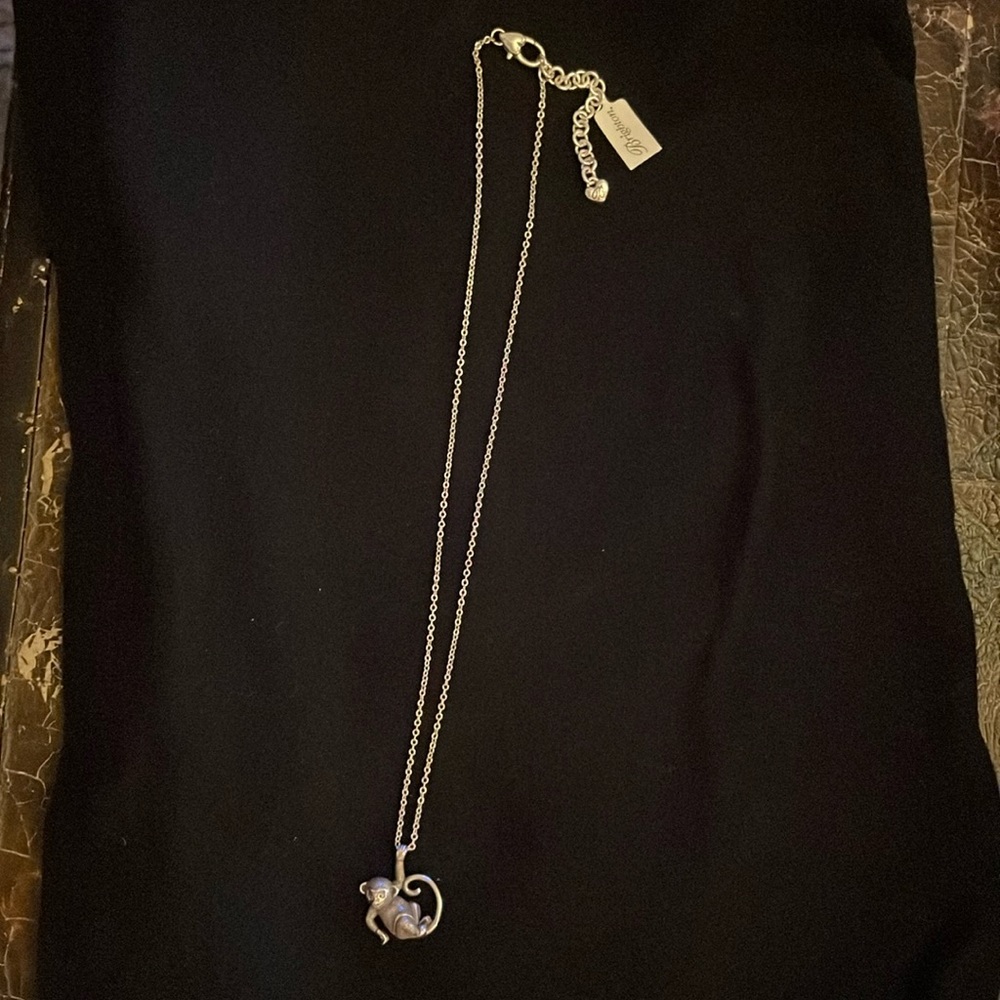 Brighton monkey necklace new with tag